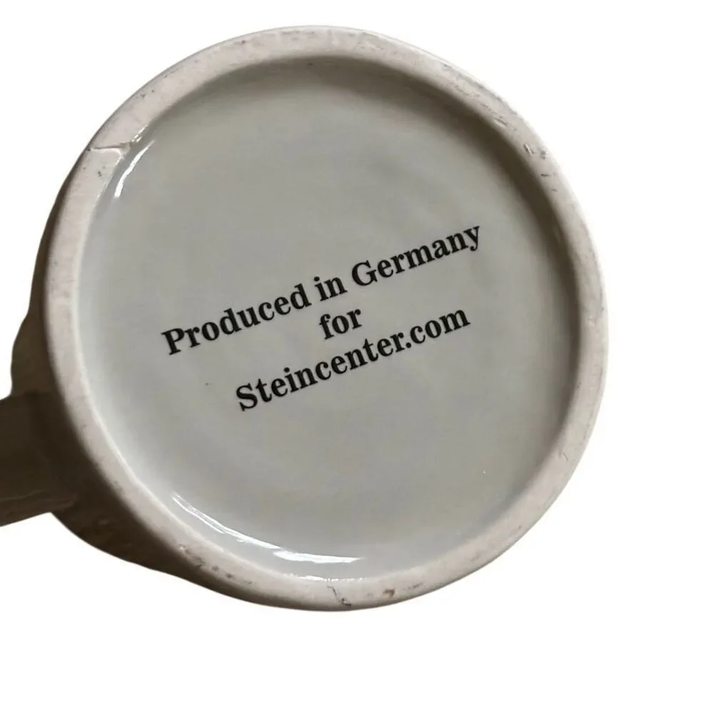 Masonic Ceramic Stein Made In Germany